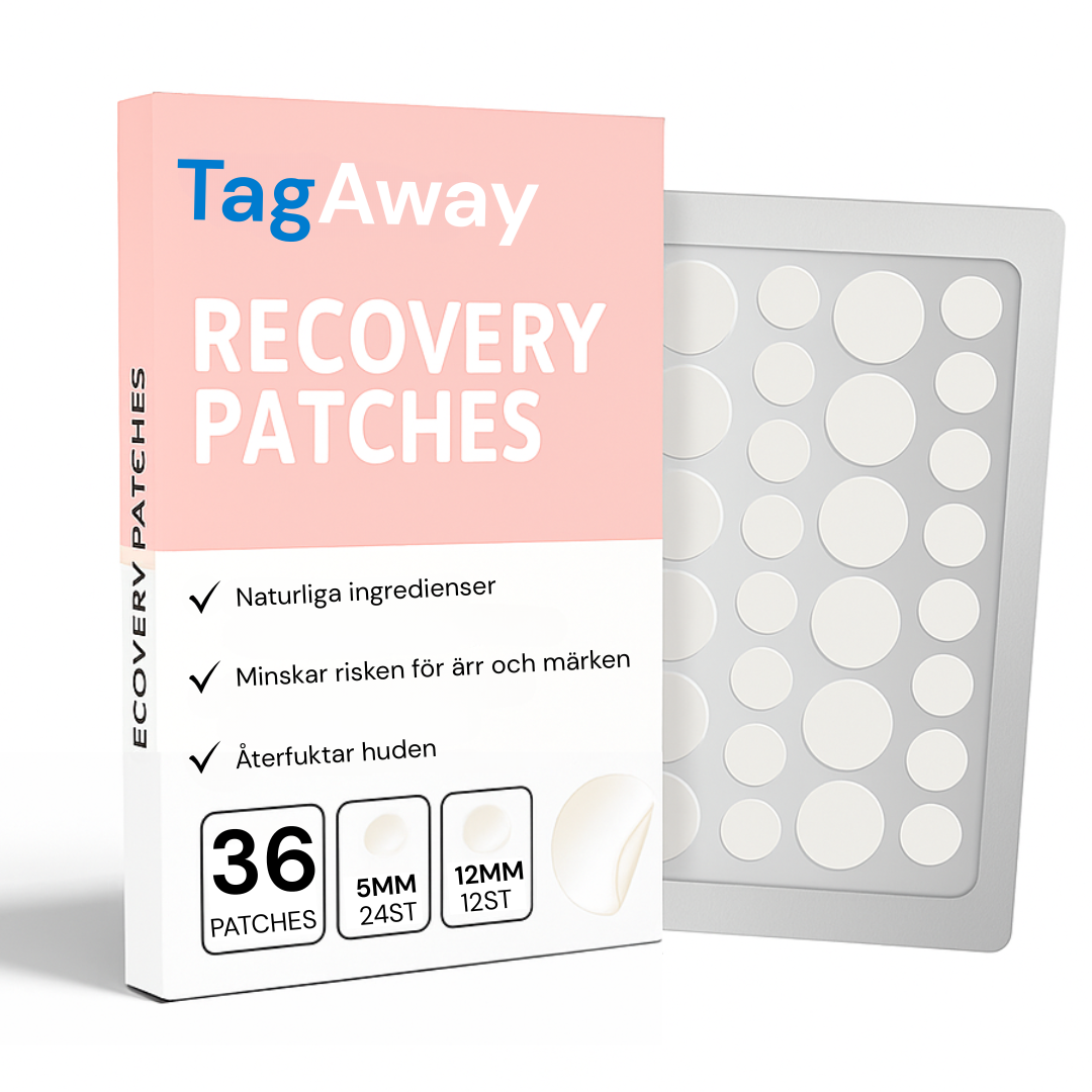 36st Recovery Patches - hjälper huden läka snyggt