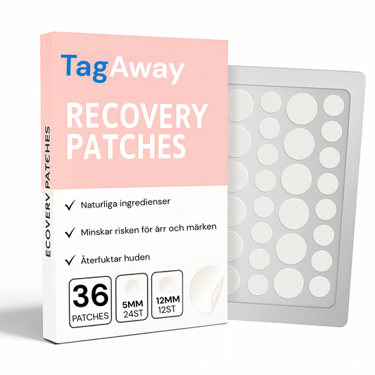 36st Recovery Patches - hjälper huden läka snyggt